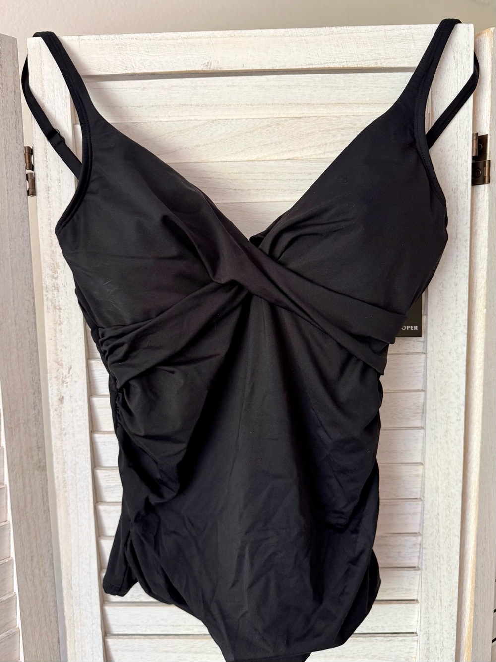 Black Tankini by Boston Proper size M - new with tags, never worn